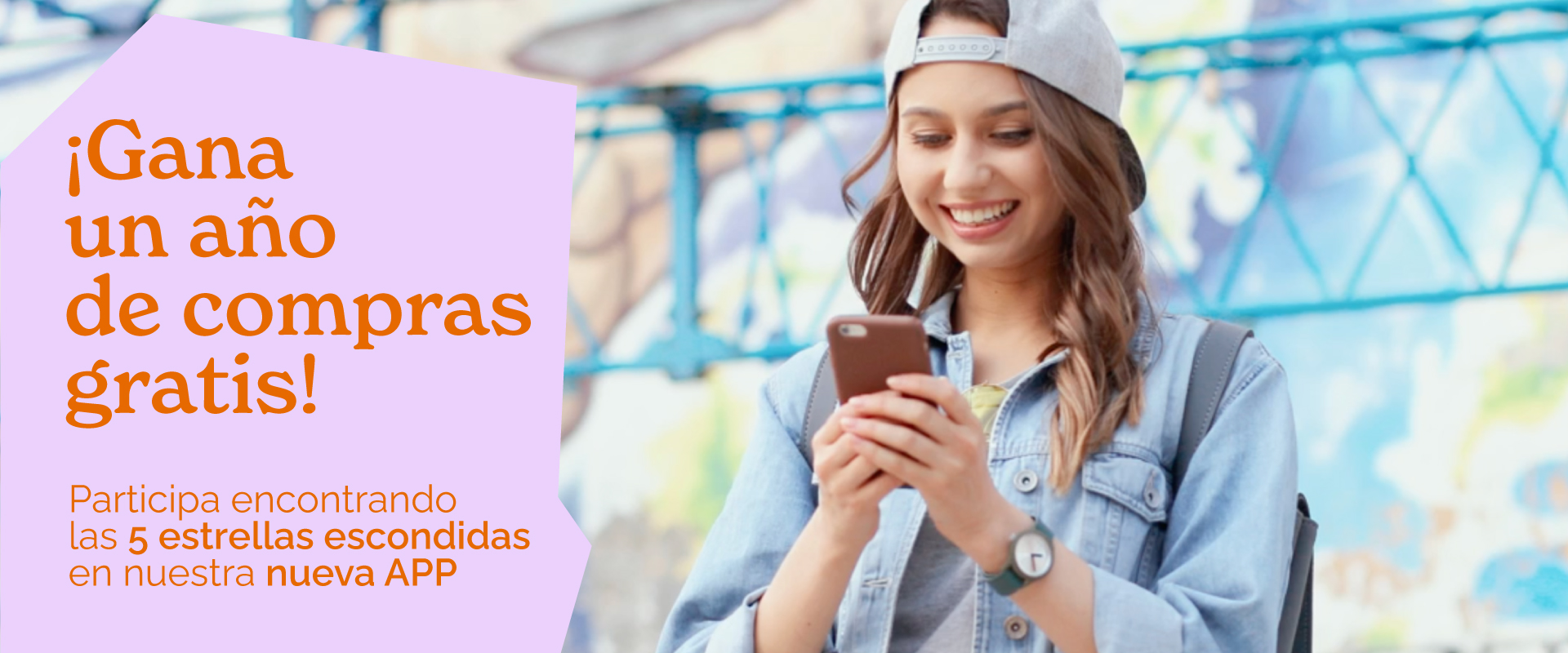 GANA UN AÑO DE COMPRAS GRATIS EN NUESTRA NUEVA APP 🙌