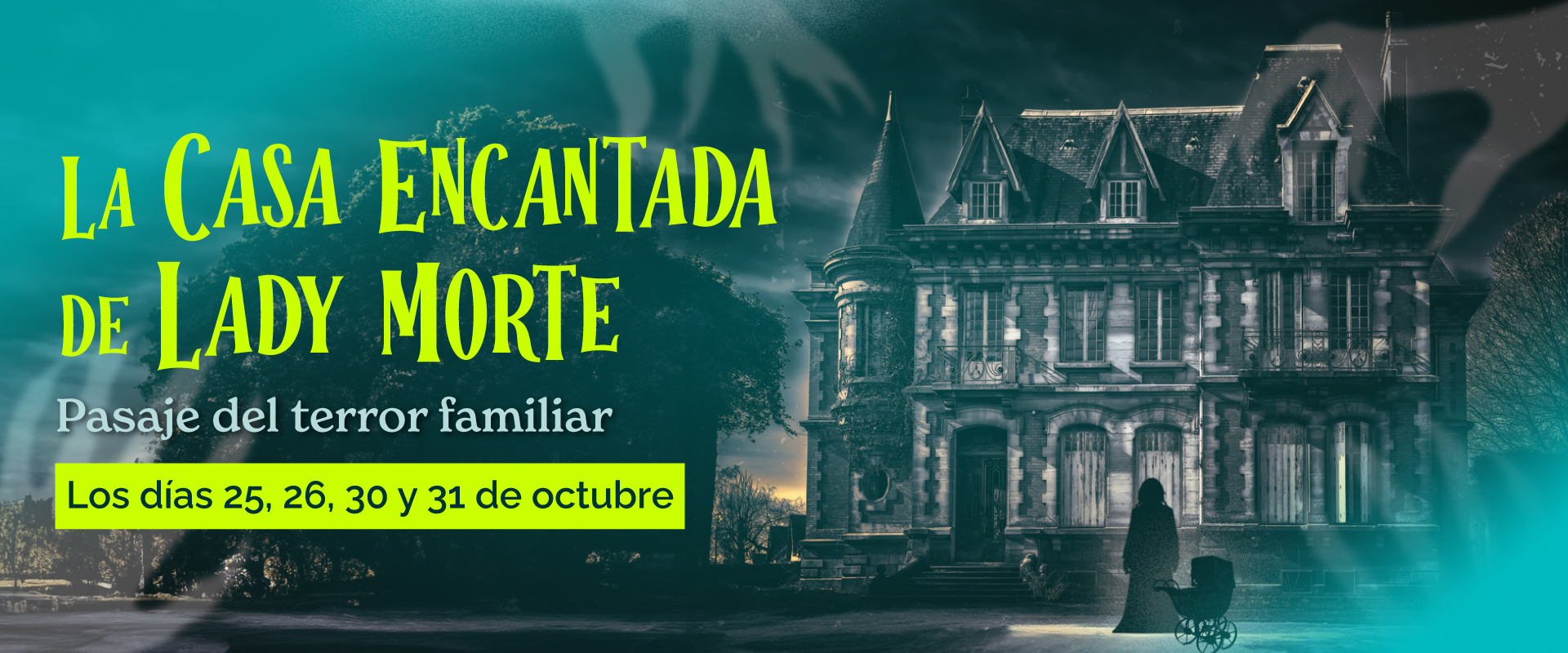 ¡LA CASA ENCANTADA DE LADY MORTE! 🧙 🎃