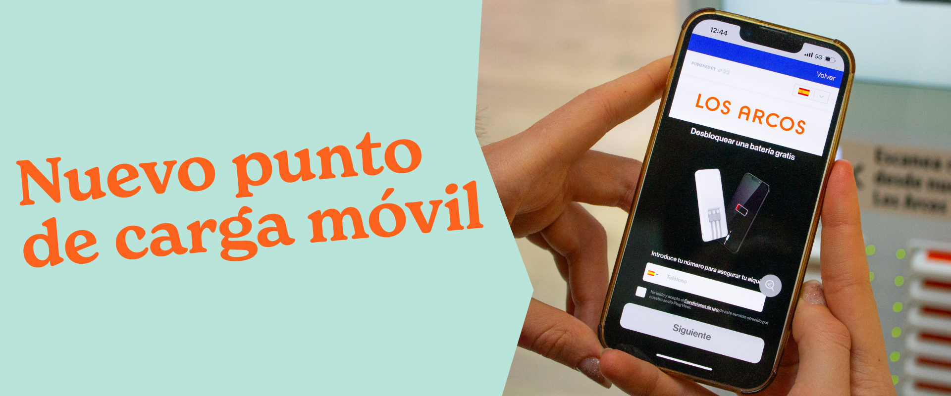 MANTENTE CONECTADO CON NUESTRO NUEVO SERVICIO DE BATERÍAS PORTÁTILES 🔋📱