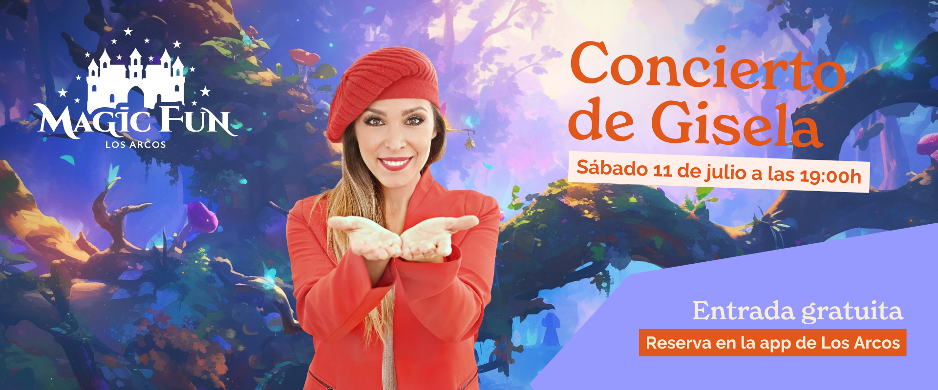 MAGIC FUN: GISELA EN LOS ARCOS 🎤✨
