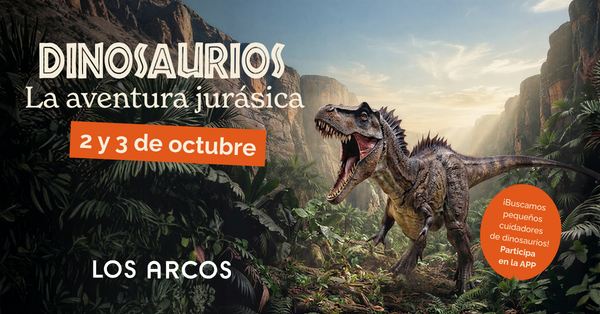 Los dinosaurios llegan a Los Arcos: vive una aventura jurásica en familia 🦖 🌿